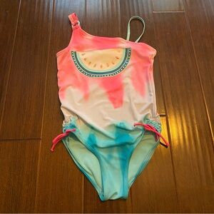 Girls One Piece Swimsuit - Size 12-14